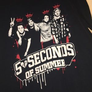 5 Seconds Of Summer Tour Tee